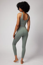 Load image into Gallery viewer, agave green cropped tank