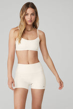 Load image into Gallery viewer, Ivory thin strap sports bra