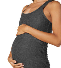 Load image into Gallery viewer, maternity travel racerback tank from beyond yoga