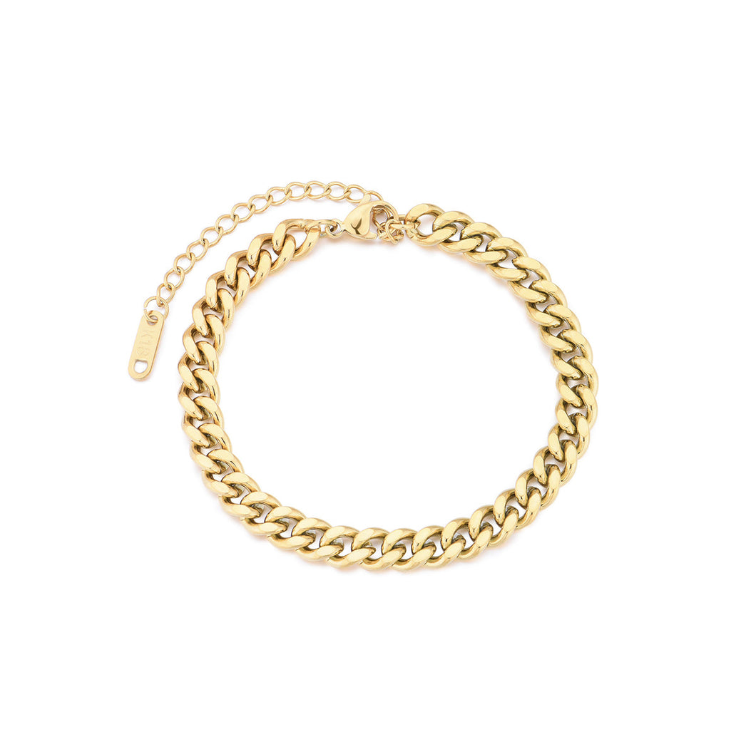 Charlotte Curb Chain Bracelet