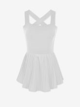 Load image into Gallery viewer,  athletic pleated light gray dress from Varley