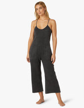 Load image into Gallery viewer, Breezy jumpsuit in washed black from beyond yoga