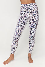 Load image into Gallery viewer, Female model wearing pink leopard print leggings from spiritual gangster
