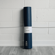 Load image into Gallery viewer, deep blue yoga mat from b yoga
