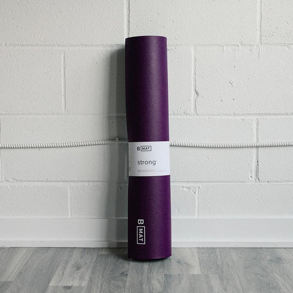 deep purple yoga mat from b yoga