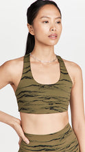 Load image into Gallery viewer, Racerback ready bra in Olive Wood Jacquard print from Beyond Yoga