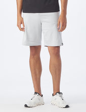 Load image into Gallery viewer, male model wearing light grey athletic shorts